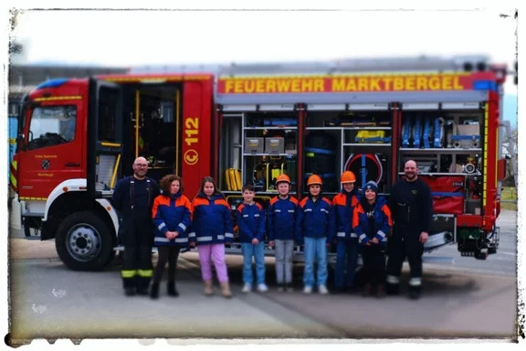 Ein Bild der Jugendfeuerwehr Marktbergel